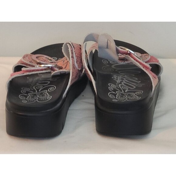 Alegria Vita pink Scribble Sport Heritage Leather Sandal EU 36/US 5.5-6 Boho - Picture 8 of 12